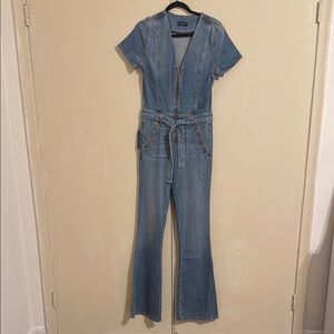 Ramy Brook Blue Denim Jumpsuit NWT